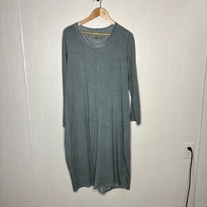 LUUKAA Lagenlook long sleeve dress size US 14